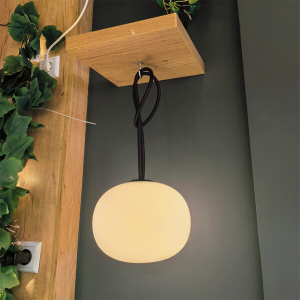 HANGLAMP | BOL | MET ZONNEPANEEL - Afbeelding 3