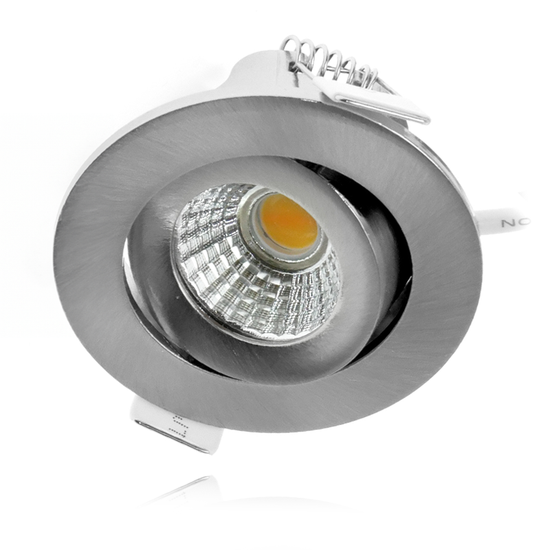 ECODIM ED-10059 | LED INBOUWSPOT | KLEINE INBOUWDIEPTE | IP54 | DIM TO WARM | ROND | GEB. NIKKEL | 55MM