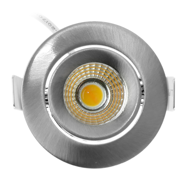 ECODIM ED-10059 | LED INBOUWSPOT | KLEINE INBOUWDIEPTE | IP54 | DIM TO WARM | ROND | GEB. NIKKEL | 55MM - Afbeelding 3