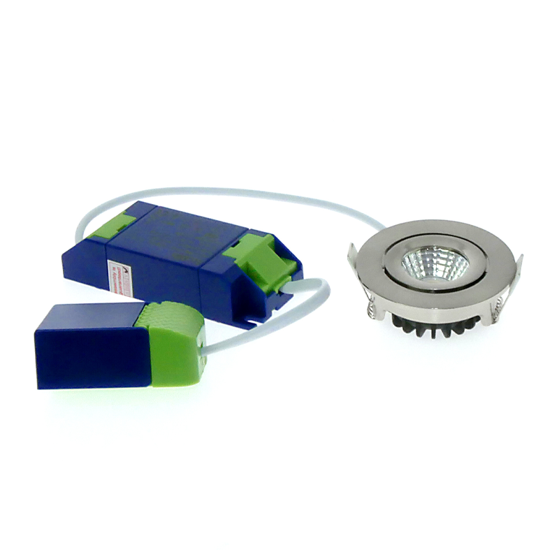 ECODIM ED-10059 | LED INBOUWSPOT | KLEINE INBOUWDIEPTE | IP54 | DIM TO WARM | ROND | GEB. NIKKEL | 55MM - Afbeelding 5