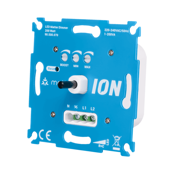 MATTER TRIAC LED DIMMER | 0.3-200 Watt | ION INDUSTRIES - Afbeelding 2