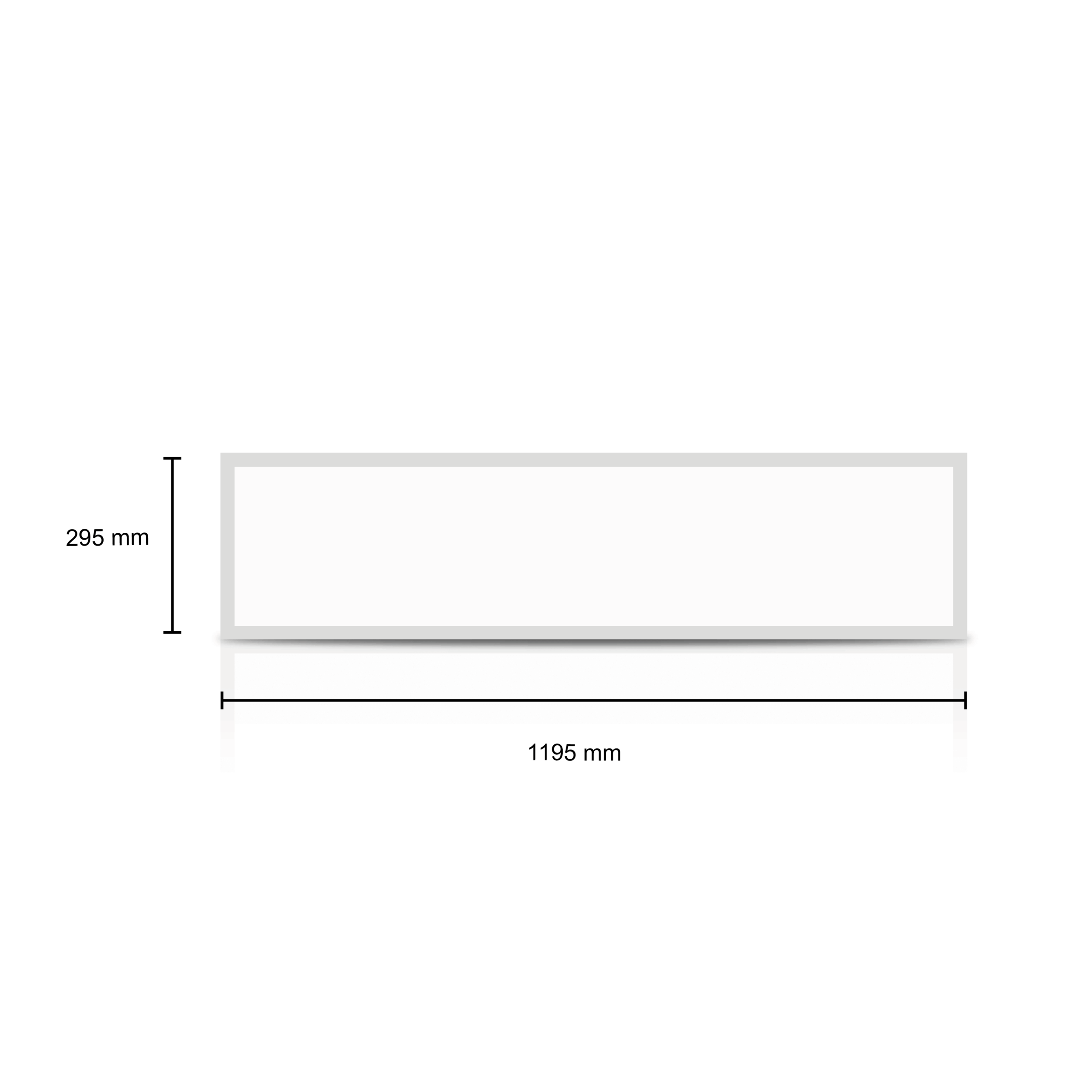 BACK-LIT LED PANEEL | DOVER | 120x30CM | RGB+CCT | 40W - Afbeelding 5