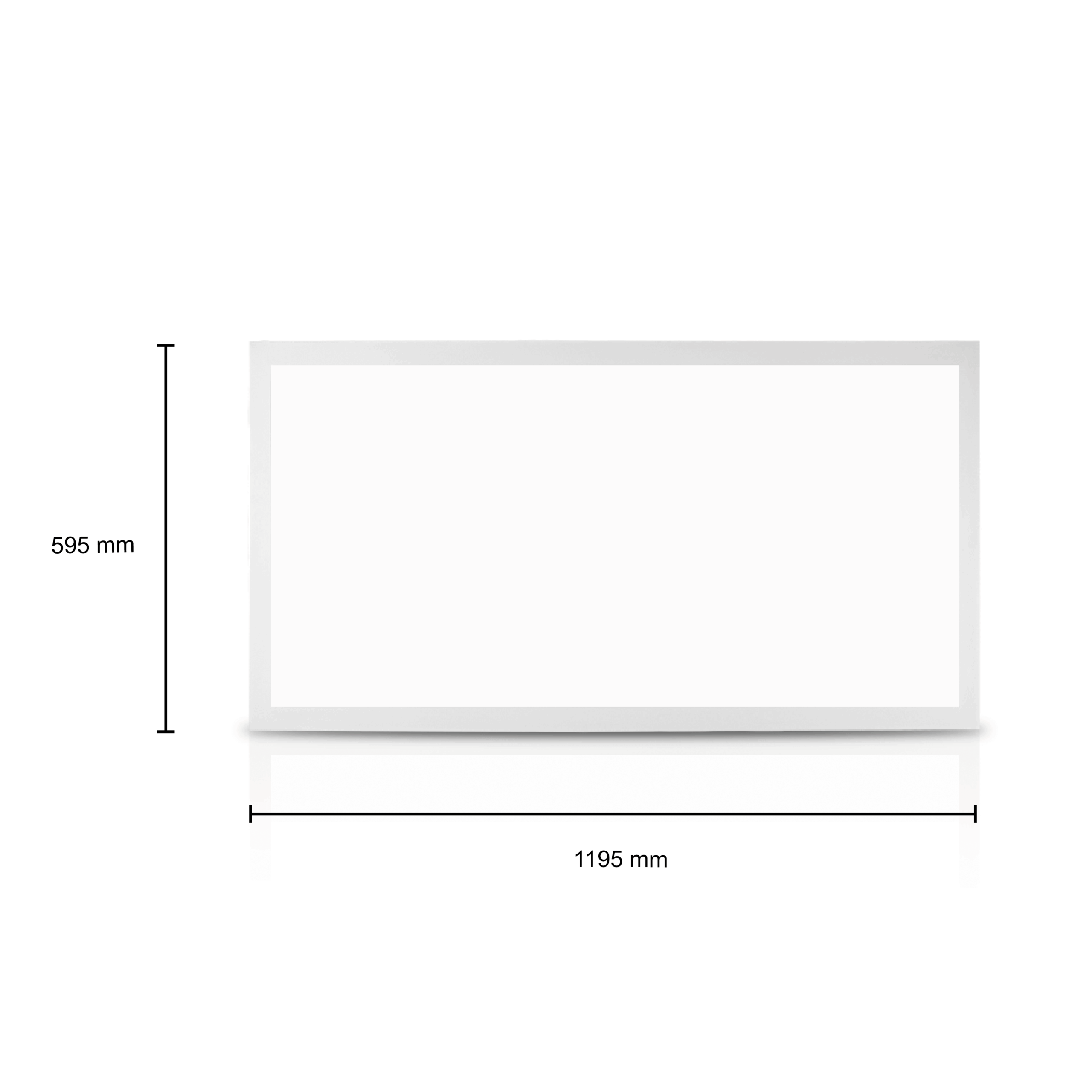 SIDE-LIT LED PANEEL | MONA | 120X60CM | 72W | 3000K - Afbeelding 5