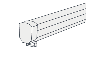 LED MONTAGEBALKEN
